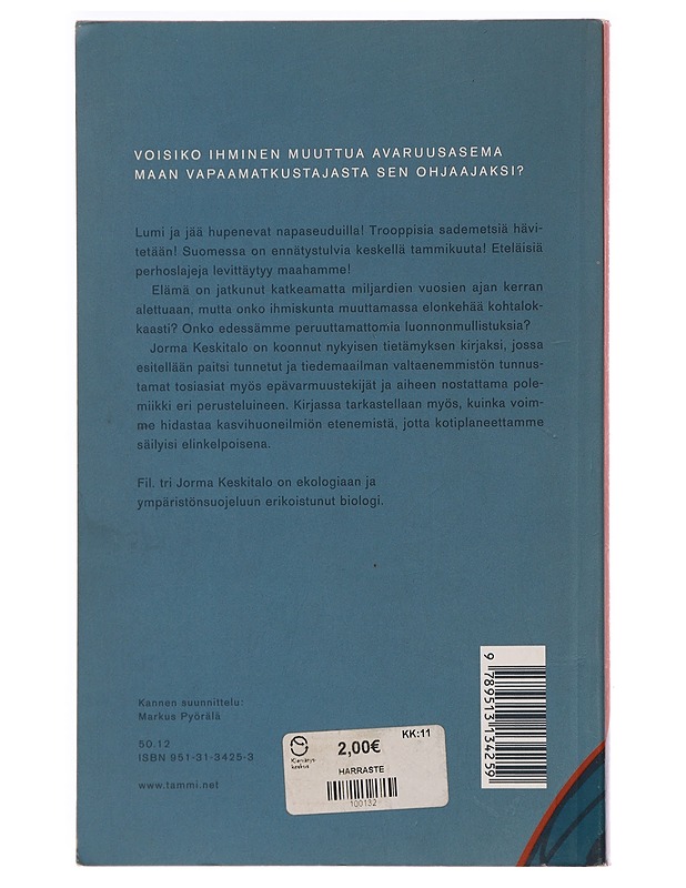 Maapallon muuttuva ilmasto - Jorma Keskitalo - Tietokirjat - 10105275446 - 1