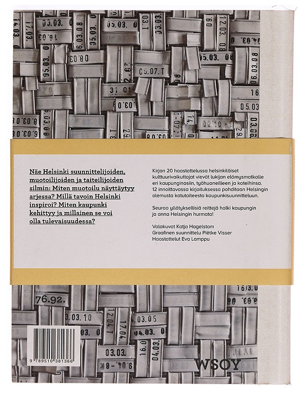 20+12 muotoilutarinaa Helsingistä - Katja Hagelstam - Tietokirjat - 10105275561 - 1