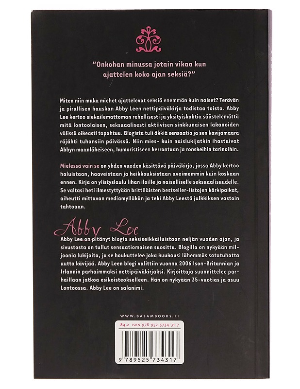 Mielessä vain se - Abby Lee - Kaunokirjallisuus - 10105275638 - 1