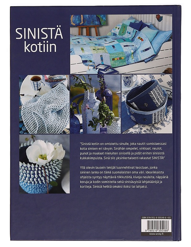 Sinistä kotiin : ommellen, virkaten, punoen - Grete Gulliksen Moe - Käsityökirjat - 10105275949 - 1