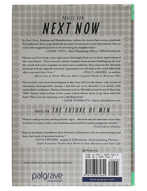 Next now : trends for the future - Salzman, Marian - Tietokirjat ja oppaat - 10105276090 - 1