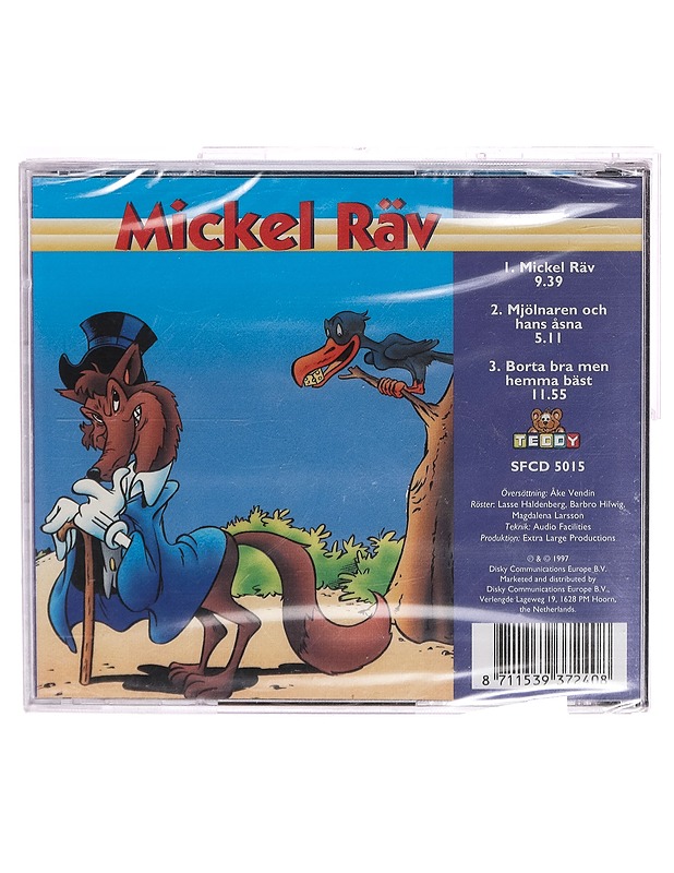 Mickel Räv : sagor för barn - CD - CD-levyt - 10105276129 - 1