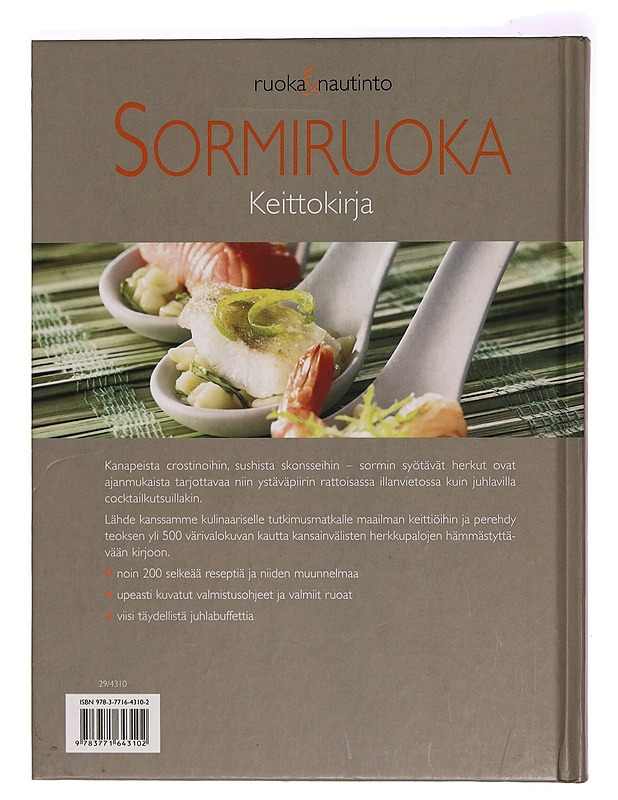 Sormiruoka - Sylvia Winnewisser - Harrastekirjat - 10105276487 - 1