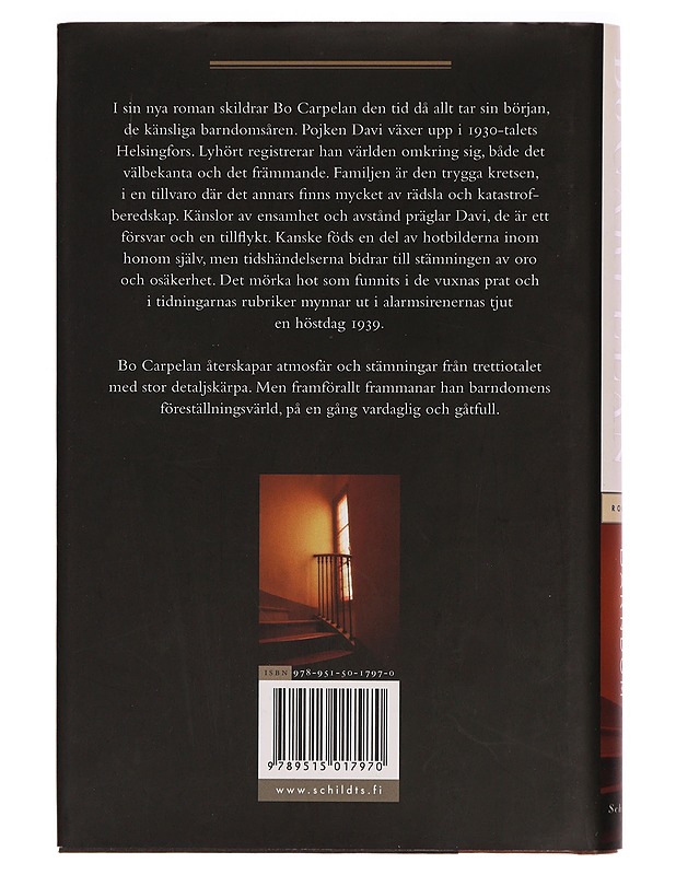 Barndom. Roman - Bo Carpelan - Kaunokirjallisuus - 10105276506 - 1