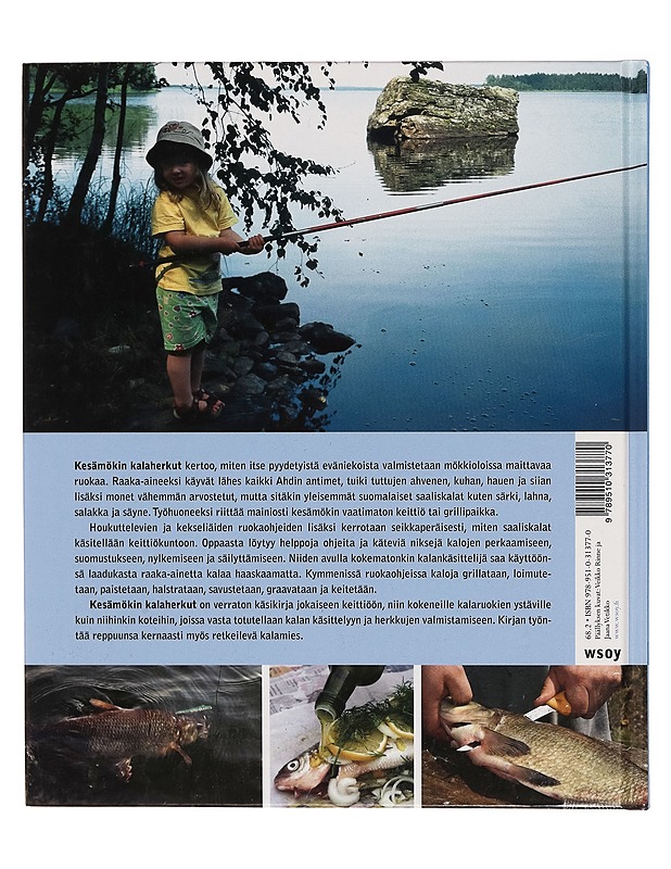 Kesämökin kalaherkut : ahvennapsikkaista rosvolahnaan - Jaana Vetikko - Harrastekirjat - 10105276574 - 1