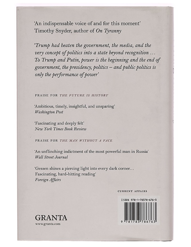 Surviving autocracy - Masha Gessen - Kaunokirjallisuus - 10105276594 - 1