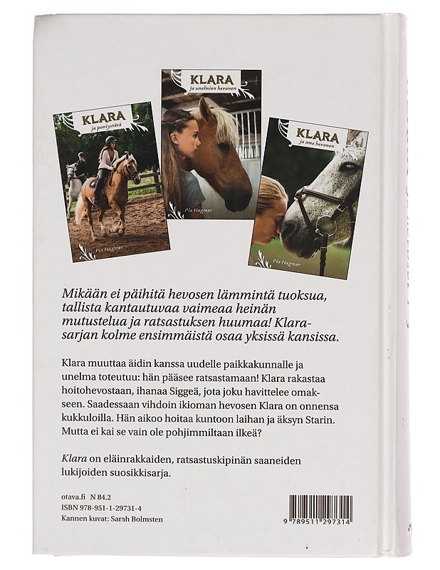 Klara ja hevoset 1-3 - Pia Hagmar - Nuorten kirjat - 10105276713 - 1