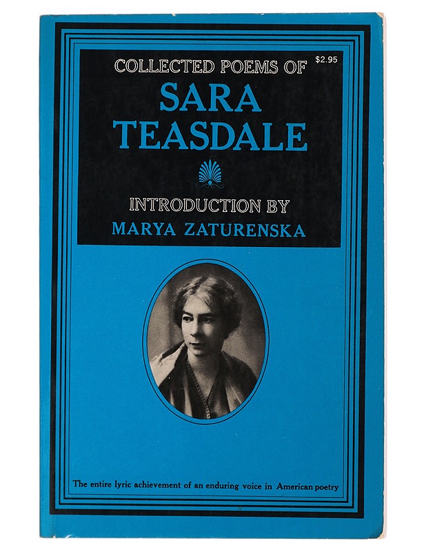 Sara Teasdale - Carol B. Schoen - Runot ja näytelmät - 10105277064 - 0