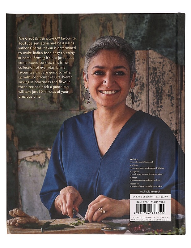Chetna's 30-minute Indian - Chetna Makan - Ruokakirjat - 10105277331 - 1