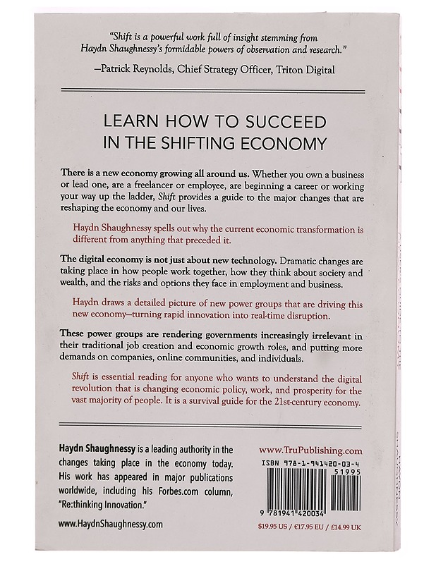 Shift : a user's guide to the new economy - Haydn Shaughnessy - Tietokirjat - 10105277608 - 1