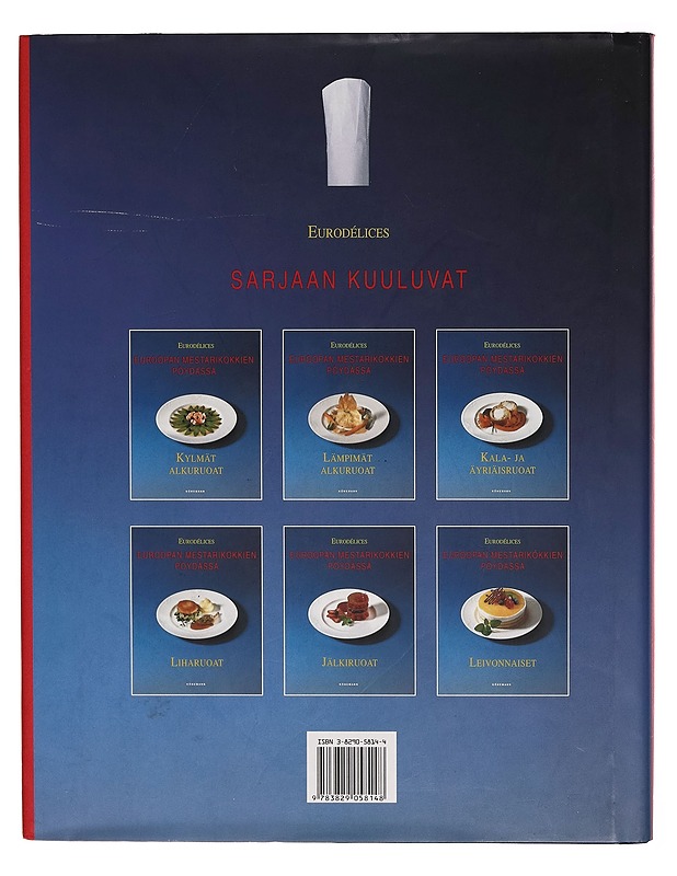 Euroopan mestarikokkien pöydässä. Jälkiruoat - Aksu Tuominen - Ruokakirjat - 10105277664 - 1