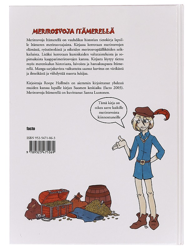 Merirosvoja Itämerellä - Roope Hollmén - Kaunokirjallisuus - 10105277723 - 1