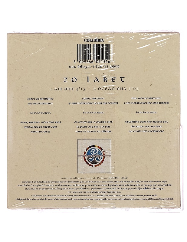Stone Age - Zo Laret - CD - CD-levyt - 10105277801 - 1