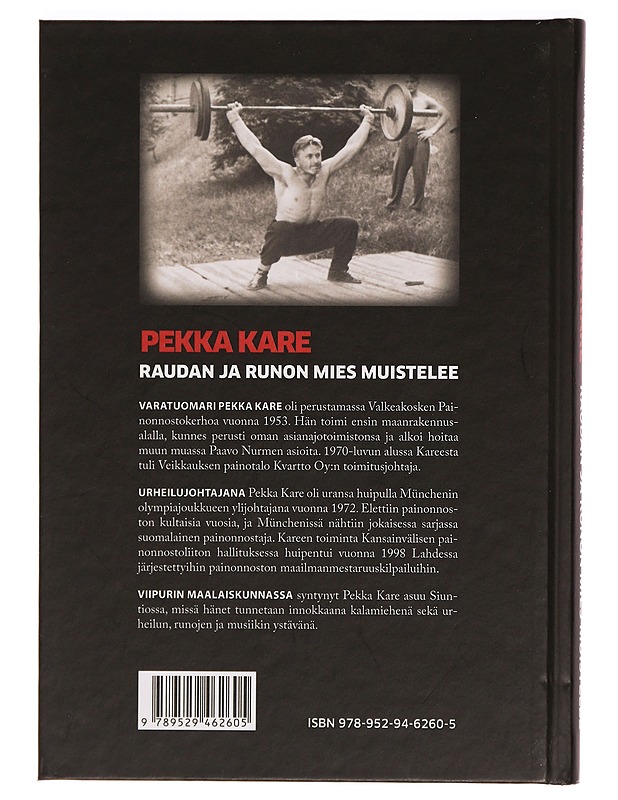 Pekka Kare : raudan ja runon mies muistelee - Kalle Virtapohja - Elämäkerrat ja muistelmat - 10105277951 - 1
