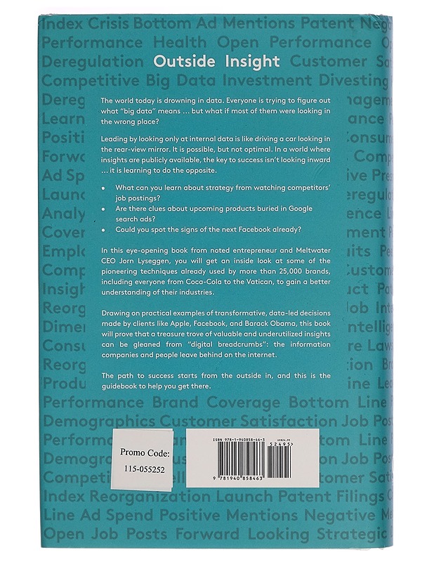 Outside insight : Navigating a world drowning in data - Jorn Lyseggen - Tietokirjat - 10105278122 - 1