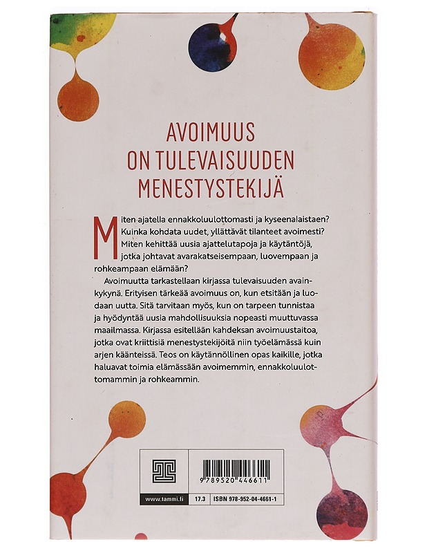 Avoimuus uudelle : Tulevaisuuden avaintaito - Nando Malmelin - Tietokirjat ja oppaat - 10105278275 - 1
