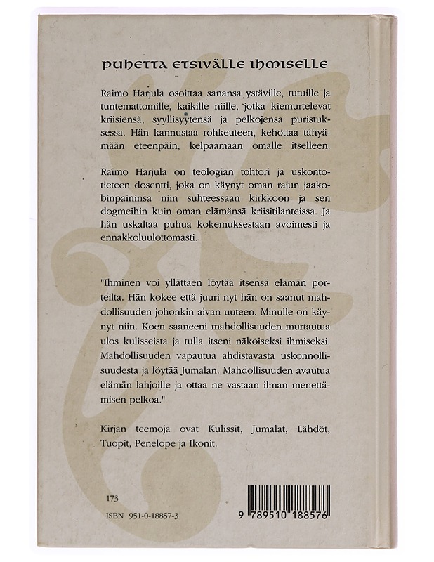 Elämän porteilla - Raimo Harjula - Tietokirjat - 10105278440 - 1