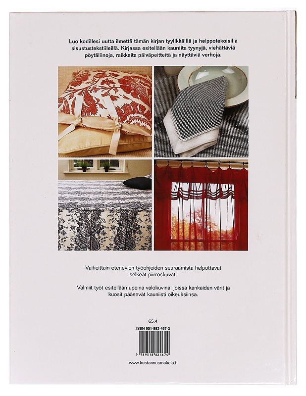 Sisusta koti kankailla : ompele kauniit ja helppotekoiset verhot, tyynyt, peitteet ja liinat - Chris Jefferys - Käsityökirjat - 10105278702 - 1