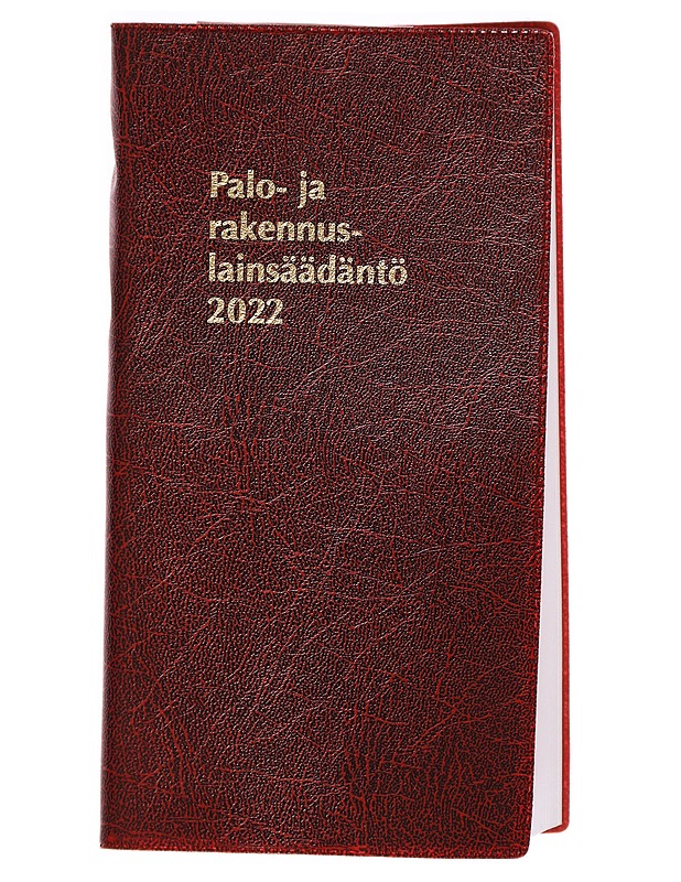Palo- ja rakennuslainsäädäntö 2022 - Tietokirjat ja oppaat - 10105279300 - 0