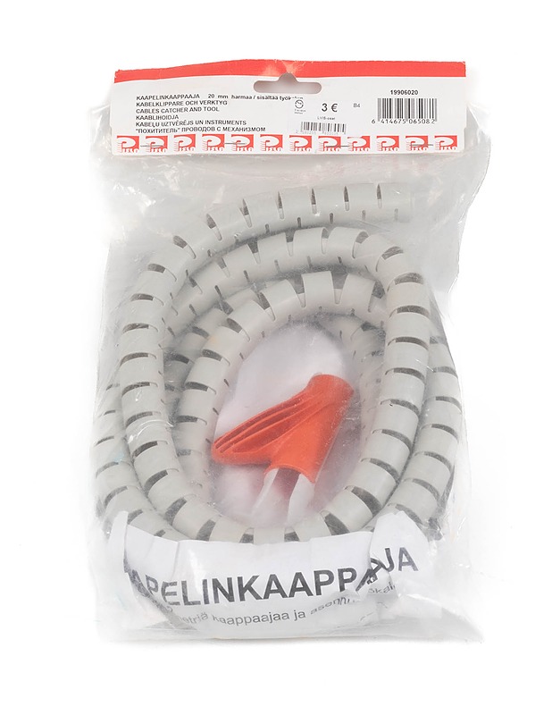 PISLA kaapelinkaappaaja 20 mm harmaa - Muut sisustustavarat - 10105279480 - 1