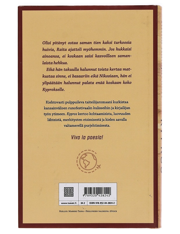 Kypros - Riina Katajavuori - Romaanit ja novellit - 10105279634 - 1