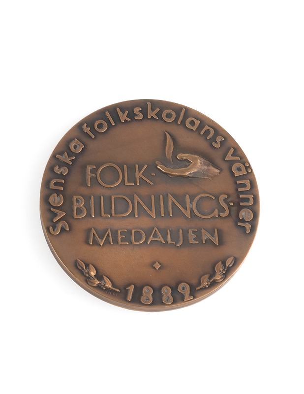 Folkbildnings - mitalli - Koriste-esineet - 10105279772 - 0