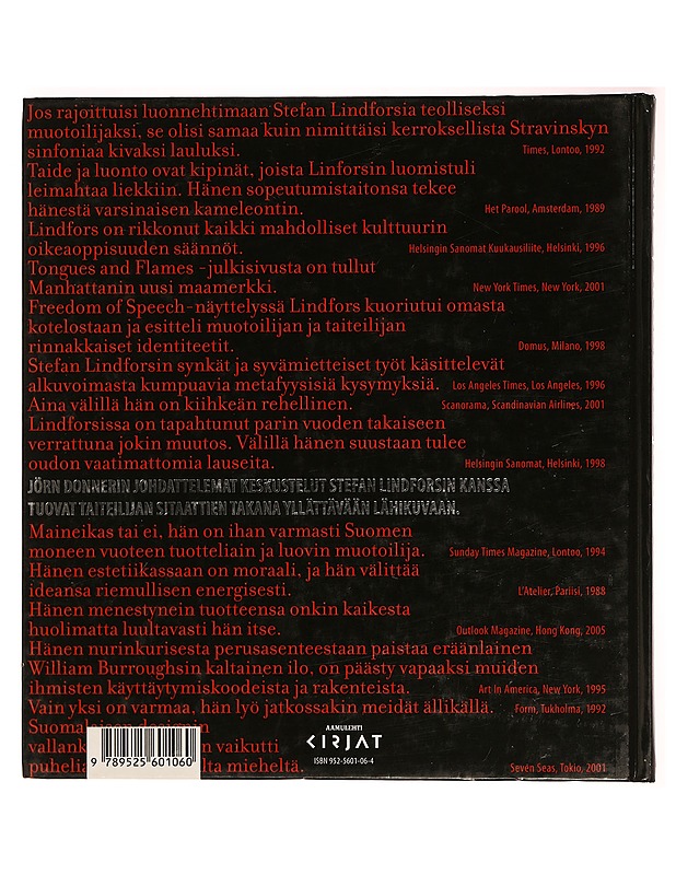 Himo, rakkaus ja raivo - Stefan Lindfors - Taide- ja kulttuurikirjat - 10105279829 - 1