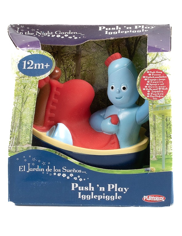 HASBRO Push 'n Play Igglepiggle lelu - Lasten lelut - 10105280352 - 0