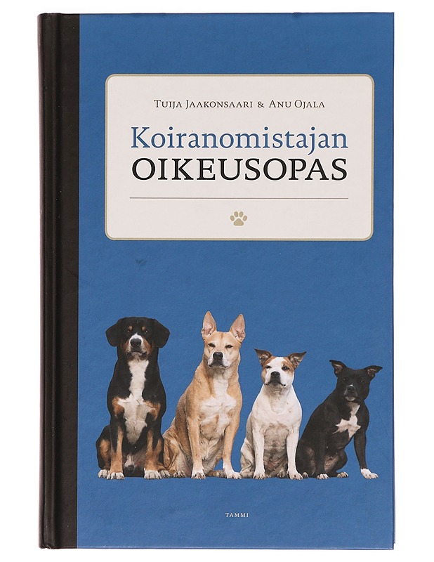 Koiranomistajan oikeusopas - Tuija Jaakonsaari - Kirja lahjaksi - 10105280616 - 0