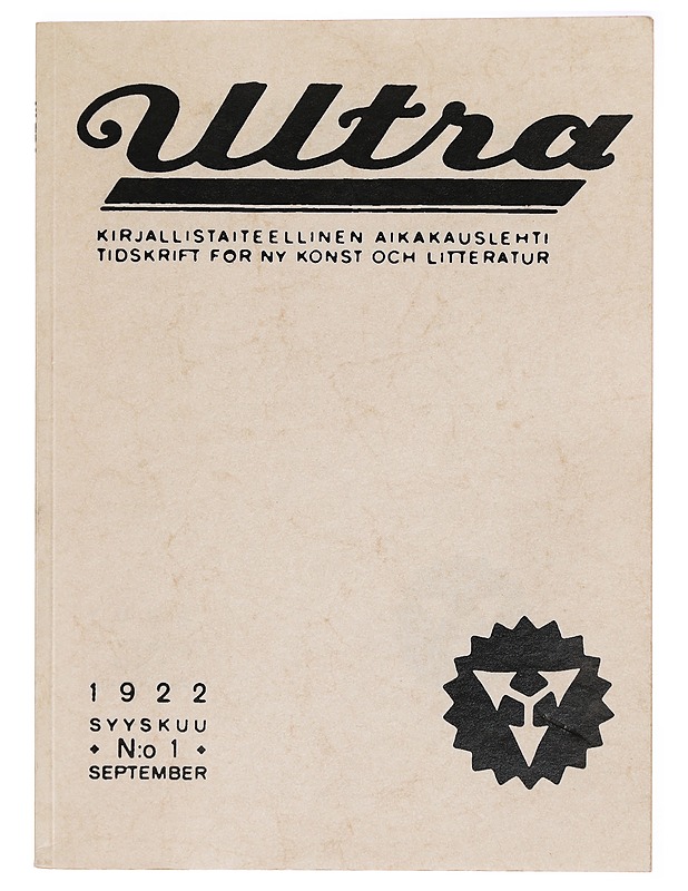 Ultra : Tidskrift för ny konst och litteratur -  Lauri Haarla - Tietokirjat ja oppaat - 10105280730 - 0