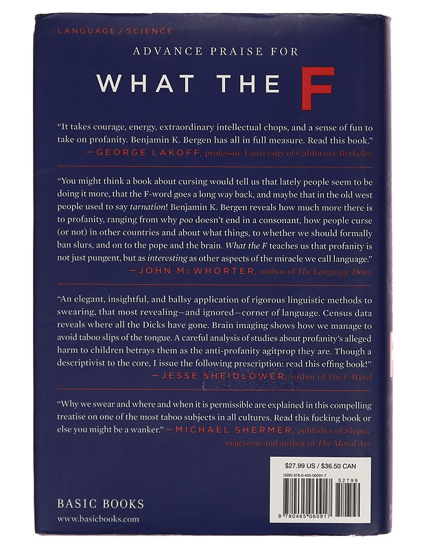 What the F - Benjamin K. Bergen - Tietokirjat - 10105280860 - 1