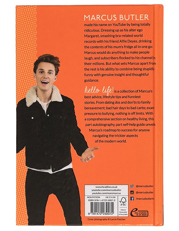Hello Life! - Marcus Butler - Tietokirjat - 10105280867 - 1