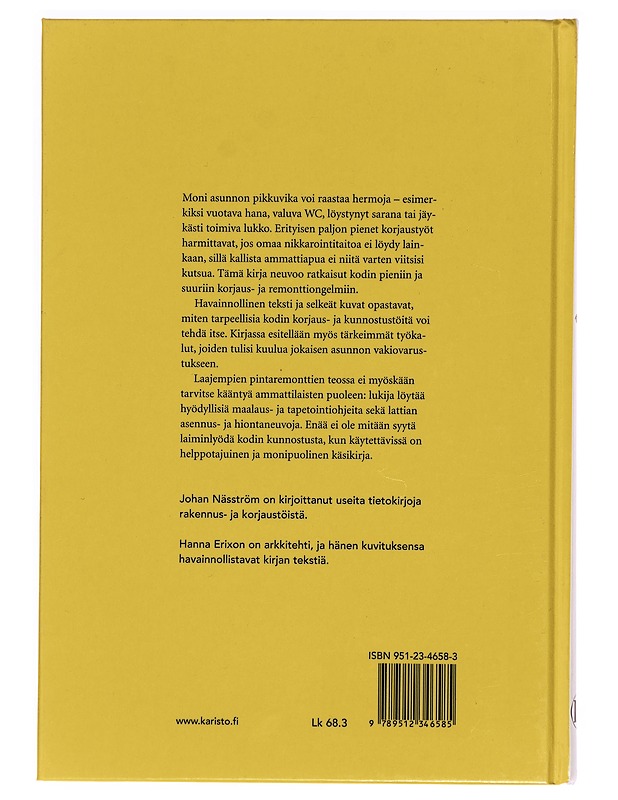 Korjataan kotia - Johan Näsström - Kirja lahjaksi - 10105280889 - 1