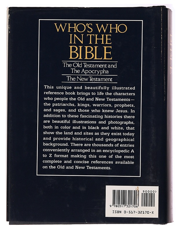 Who's who in the Bible ; Who's who in the Old Testament together with the Apocrypha - Joan Comay - Tietokirjat ja oppaat - 10105280960 - 1