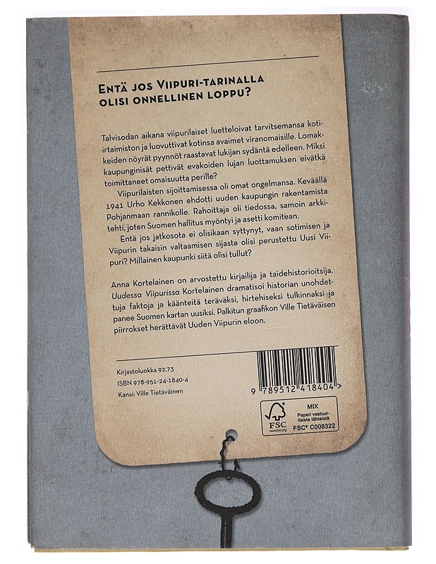 Uusi Viipuri - Anna Kortelainen - Tietokirjat - 10105280972 - 1