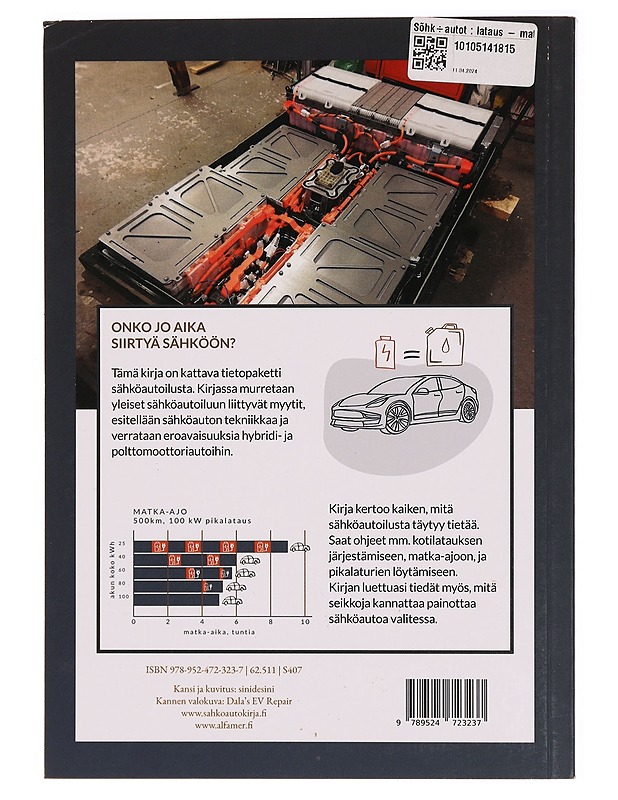 Sähköautot / lataus - matka-ajo- valinta - Joose Luukkanen - Tietokirjat - 10105281224 - 1