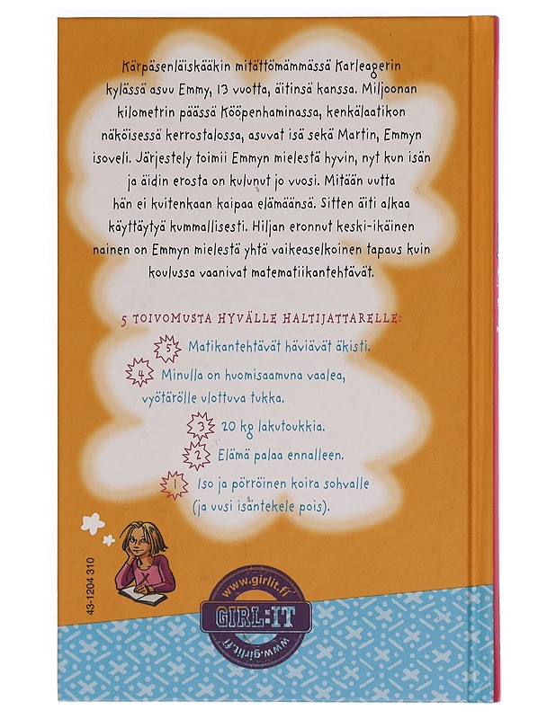 Emmy : uhkana uusi elämä - Mette Finderup - Nuorten kirjat - 10105281283 - 1