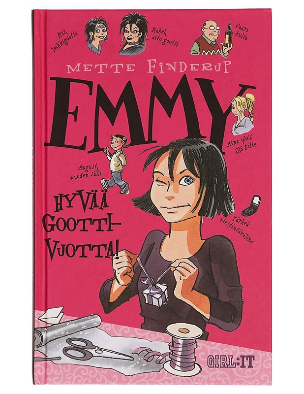 Emmy : hyvää goottivuotta! - Mette Finderup - Nuorten kirjat - 10105281291 - 0