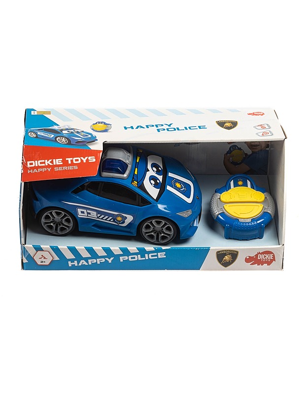 DICKIE TOYS Happy Police leluauto - Lasten lelut - 10105281473 - 0