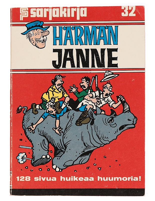 Sarjakirja 32 Härmän Janne - Sarjakuvat - 10105282046 - 0