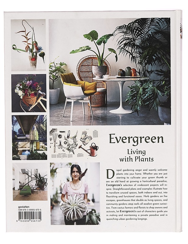 Evergreen Living with plants - Victoria Pease - Tietokirjat - 10105282068 - 1