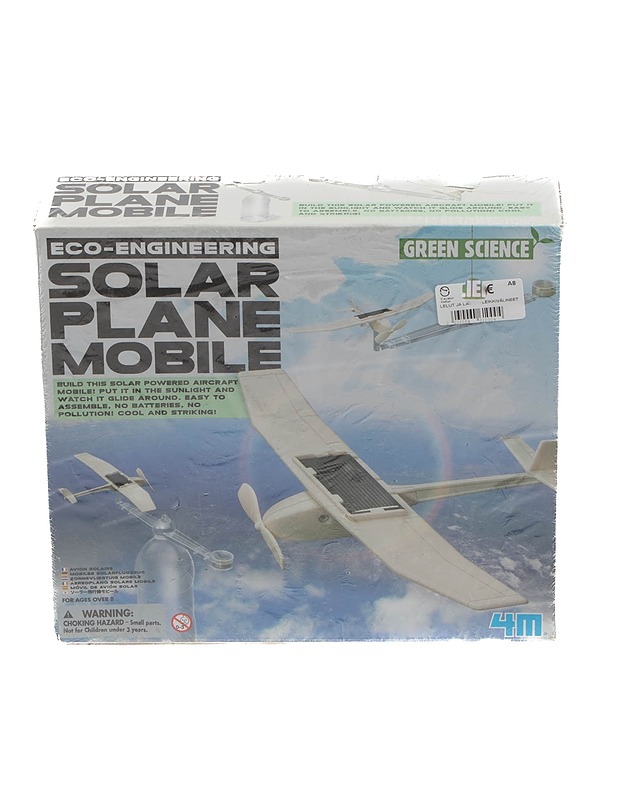 4M Solar Plane Mobile lennokki - Lasten lelut - 10105282137 - 0