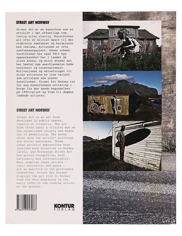 Street art Norway : deluxe softcover edition - Martin Berdahl Aamundsen - Taide- ja kulttuurikirjat - 10105282146 - 1