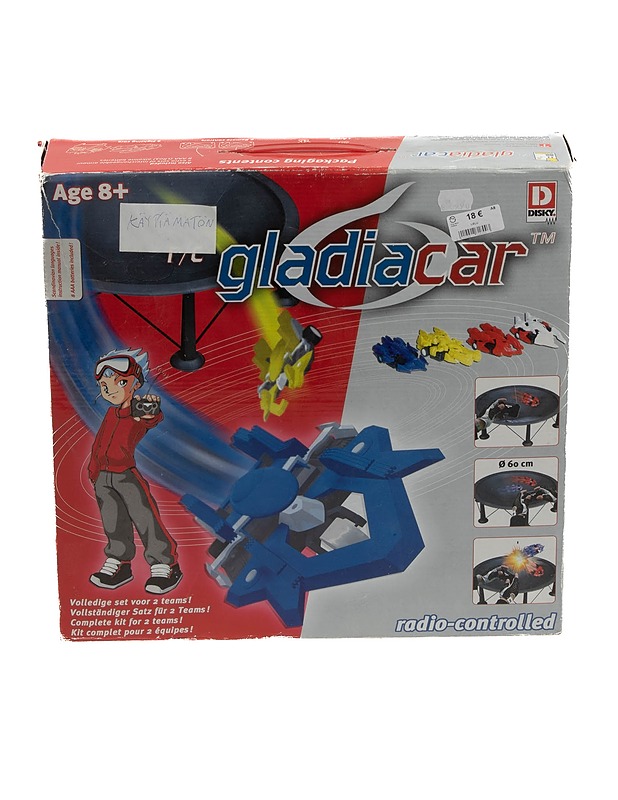 DISKY Gladiacar radio-ohjattavat autot ja areena - Lasten lelut - 10105282167 - 0