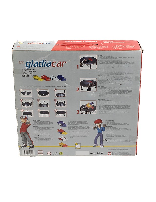 DISKY Gladiacar radio-ohjattavat autot ja areena - Lasten lelut - 10105282167 - 1