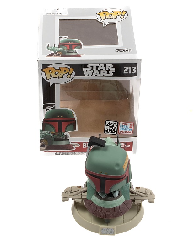 FUNKO POP Star Wars Boba Fett with Slave One figuuri - Lasten lelut - 10105282218 - 0
