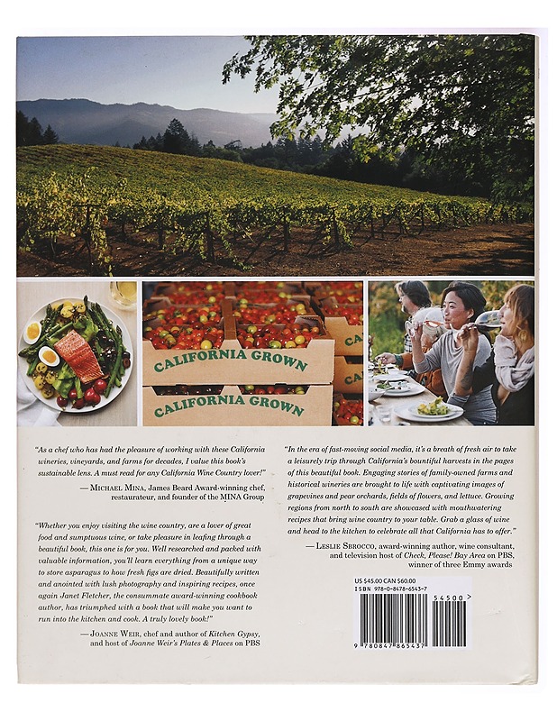Wine Country Table - Janet Fletcher - Tietokirjat - 10105282287 - 1