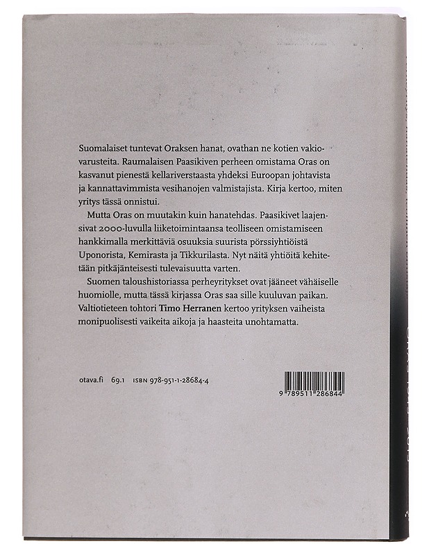 Perheyritys, hanatehdas, teollinen omistaja : Oras 1945-2015 - Timo Herranen - Historiakirjat - 10105282348 - 1