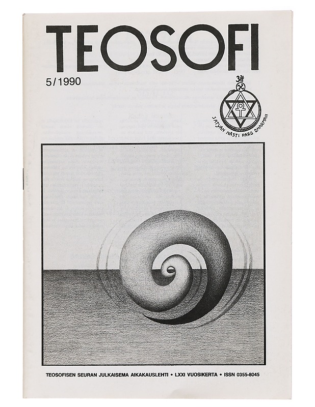 Teosofi N:o 5/1990 - Lehdet - 10105282528 - 0