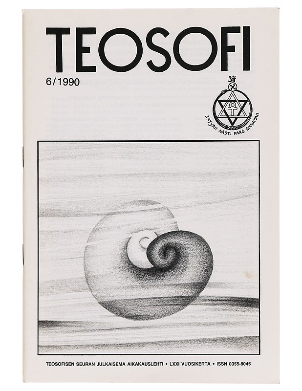 Teosofi N:o 6/1990 - Lehdet - 10105282536 - 0